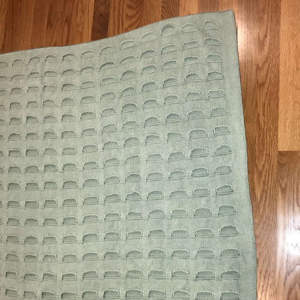 Anthropologie Narissa Throw Blanket Green - Picture 11 of 16